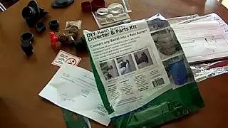 DIY Rain Barrel Diverter and Parts Kit