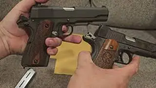 Обновление автоматического вооружения (и сравнение с более новой моделью 1911 года)