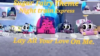 Super Fairy Night Train Sodor Traintomis Christmas Theme.