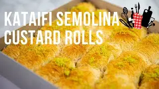 Kataifi Semolina Custard Rolls | Everyday Gourmet S11 Ep88