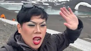 First Filipino Dragqueen Modeling in Antarctica (Deception Island)