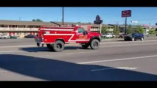 Mutual Aid Wildland Strike Team Response