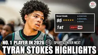 NO. 1 PROSPECT Tyran Stokes DOMINATED in his final AAU season 💪 | Nike EYBL Highlights | SC Next