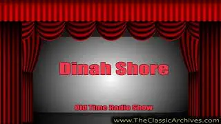 Dinah Shore   Chevrolet Show 550504   First Song   It All Depends On You, Old Time Radio