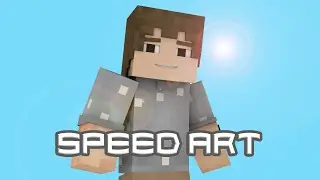 MattySVK Speed-art - Minecraft - Cinema 4D