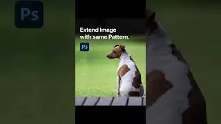Content-Aware Extend tool in Photoshop | How to Extend image with the same pattern in photoshop