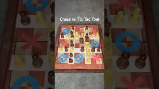 Chess vs Tic Tac Toe! #shorts #chess #memes