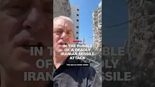 In the rubble of a deadly Iranian missile attack