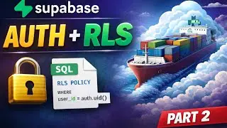 Supabase Auth və RLS | Login, Register və Təhl&uuml;kəsizlik (Part 2)