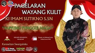 #livestream REC WAYANG KULIT KI IMAM SUTIKNO S.Sn LAKON PAYUNG TUNGGUL NAGA 20 JANUARI 2026