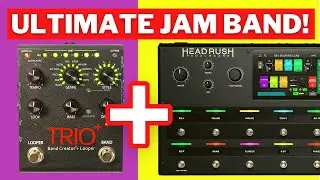 Digitech Trio Plus Tips And Tricks | USING HEADRUSH PEDALBOARD