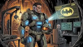 What If Master Chief Met Batman in Gotham?