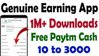 New earning app | best paytm cash app | trell payment proof telugu | tekpedia