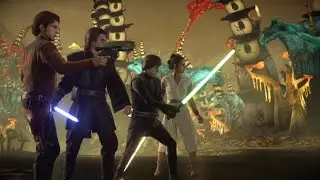 Star Wars Battlefront II | Han Solo Heroes Vs Villains Gameplay (Felucia)