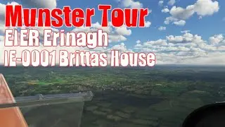 Munster Tour Leg 6 - EIER Erinagh Airfield (Tipperary) to IE-0001 Brittas House Airstrip (Limerick)