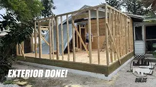 Exterior Wall Framing is Finished! - The Grause House (012)