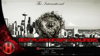 The International 2016 Main Qualifier Day 1 Best Plays Dota 2