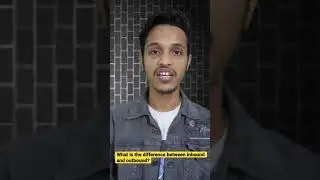 What is the difference between inbound and outbound || Bpo interview questions. #shorts