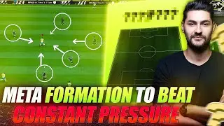 THIS GLITCHED META FORMATION(+tactics) is THE BEST to BEAT CONSTANT PRESSURE in FIFA 22!!