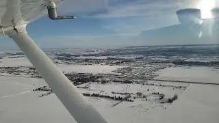 flight over Brandon