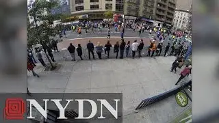 Time-lapse of NYC Marathon