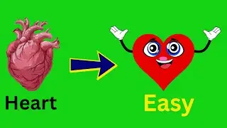 Heart easily understand. Heart in simple and unique way. #heart