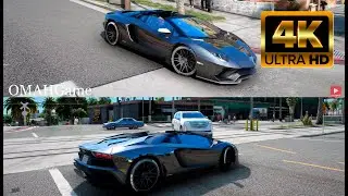 [4K] Lamborghini - GTA V Remastered - Realism Beyond 2.0 - Autos Reales - Transito Vehicular Realist