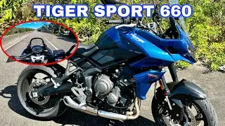 TESTE RIDE TRIUMPH TIGER SPORT 660 2022/RIVAL DA NC 750 VERSYS 650 e VSTROM 650