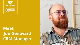 Meet the ShareTheMeal Team: Jon Genovard, CRM Manager