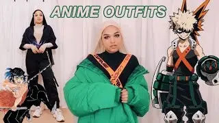 DRESSING LIKE ANIME CHARACTERS (BNHA, Demon Slayer, Sailor Moon and MORE!)