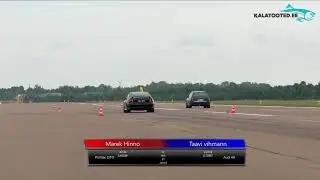 Marek Hinno - Pontiac GTO vs Taavi Vihmann - Audi A6. Dragrace@KuressaareKiirendus2019