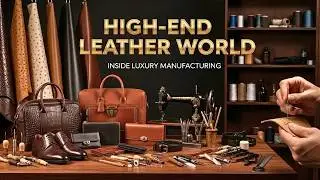 Inside the World of High End Leather Manufacturing@NextGenprocess