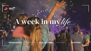 Sydney vlog: карта желаний, составление целей на год, little shopping