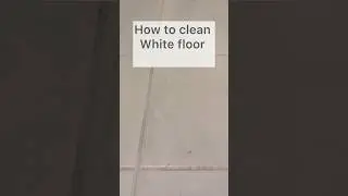 How to clean a white floor after animals and children? #cleaning #cleaningtips #cleaningmotivation