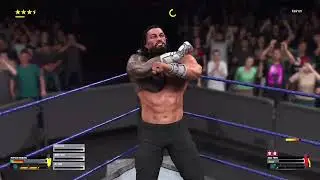 WWE 2K25 Nintendo Switch 2: Роман Рейнс против Оба Феми