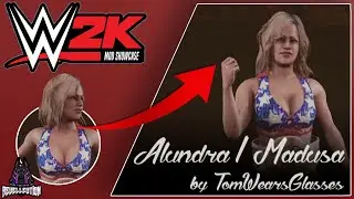 WWE 2K Mod Showcase: Alundra Blayze/Madusa Mod! #WWE2KMods #WWE
