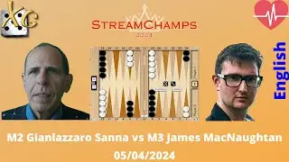 StreamChamps2024 - M2 Gianlazzaro Sanna vs M3 James MacNaughtan - XG feed