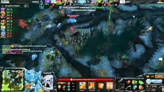 The Summit 2  Newbee vs JGD cdec, русские комментаторы, 11 10 2014