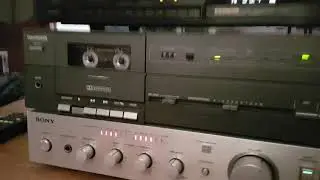 cassette deck Telefunken HC 650 plays with Sony TA-F40 amplifier