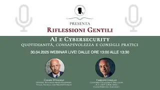 Club Uomini Gentili presenta AI E CYBERSECURITY