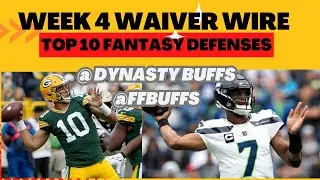 2023 Fantasy Football - Week 4 Waiver Wire - Top Fantasy Defenses and Matchups