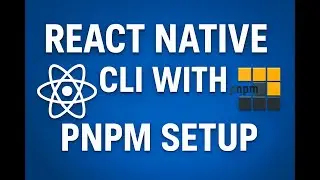 React Native CLI Setup with PNPM | Faster Package Manager for React Native