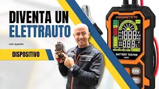 Diventa un ESPERTO ELETTRAUTO con questo DISPOSITIVO! 🔋 Test e Recensione del Tester Professionale
