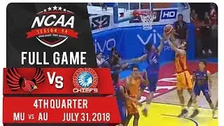 NCAA 94 MB: MU vs. AU | Full Game | 4th Quarter | July 31, 2018