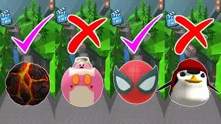 🔥Rolling Ball Sky Escape VS All Rolling Ball Games ⚡ Ultimate Speedrun Showdown!