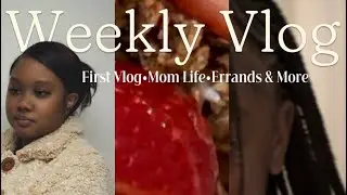 Weekly Vlog| First Vlog Ever! Mom Life•Christ Chat•Errands•Cooking & More
