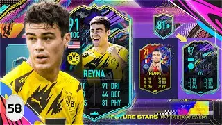 FIFA 21 Ultimate Team - FUTURE STAR dans un +81 et impressionn&eacute; par REYNA 91 ! #58