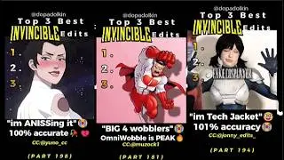 Ranking the Best Invincible Edits COMPILATION Part 6 (300K Special)