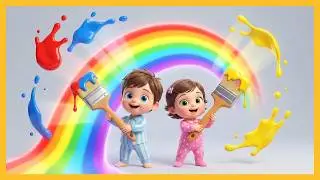 Ngjyra Ngjyra - K&euml;ng&euml; ngjyra p&euml;r f&euml;mij&euml; n&euml; shqip | Albanian Colours Song for Kids| AlbKidz