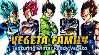Vegeta Family Featuring winter Ready Vegeta | PVP | Dragon Ball Legends | Yes Gaming YT
